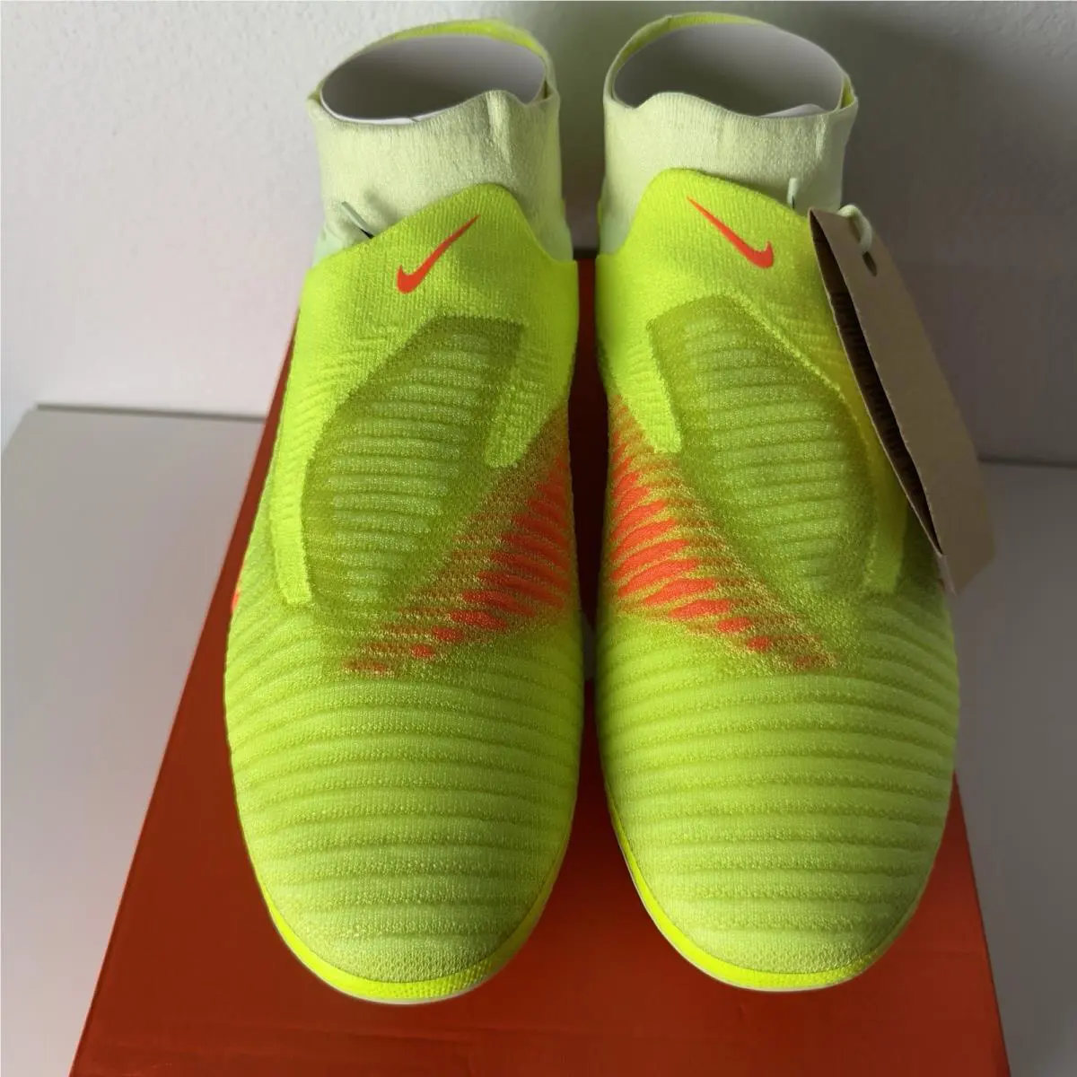 Nike shoes - Nike Phantom 6 High Elite FG - HJ2147-800 - Hyper Crimson/Black-Limelight (UPC: 198482463106) 0