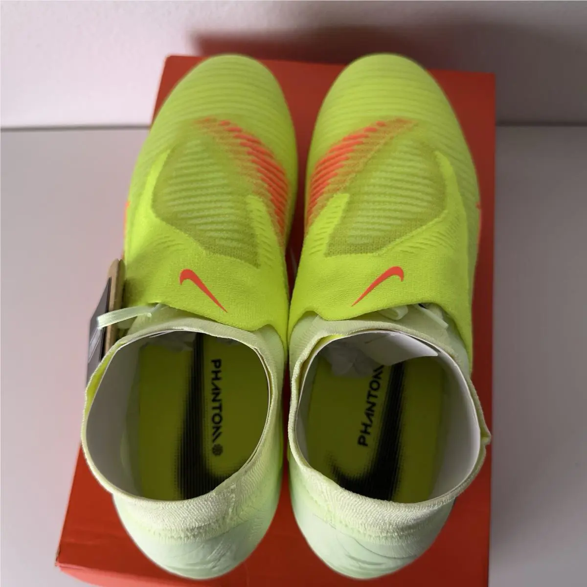 Nike shoes - Nike Phantom 6 High Elite FG - HJ2147-800 - Hyper Crimson/Black-Limelight (UPC: 198482463106) 3