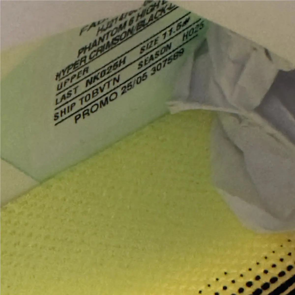 Nike shoes - Nike Phantom 6 High Elite FG - HJ2147-800 - Hyper Crimson/Black-Limelight (UPC: 198482463106) 4