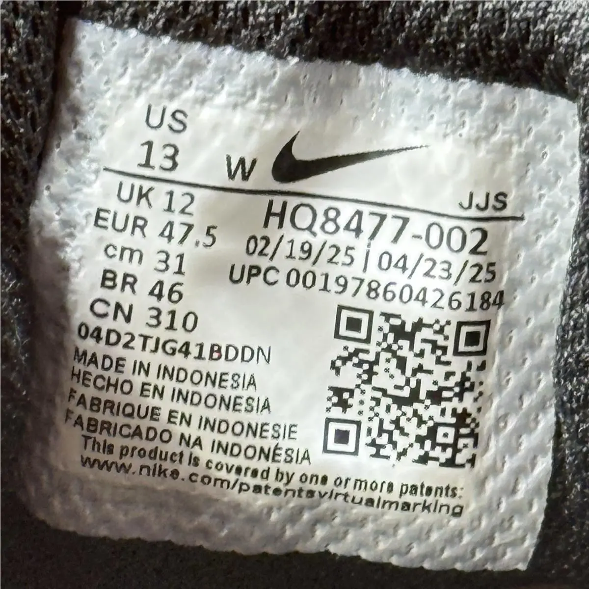 Nike shoes - Nike Promina - Promina - HQ8477-002 - Black/White 6