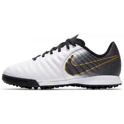 Juniors Nike Tiempo Legendx 7 Academy TF Sneakers Shoes AH7259 100 US Sz 6Y - White