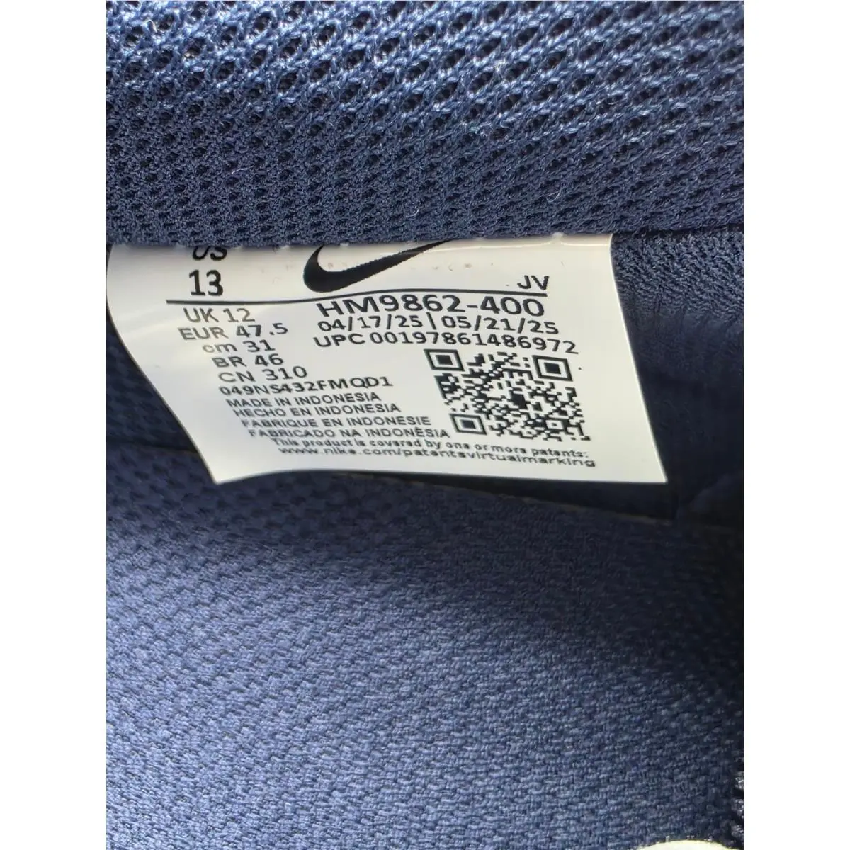 Nike shoes - Nike Court Vision Low - Court Vision Low - HM9862-400 - Blue 6