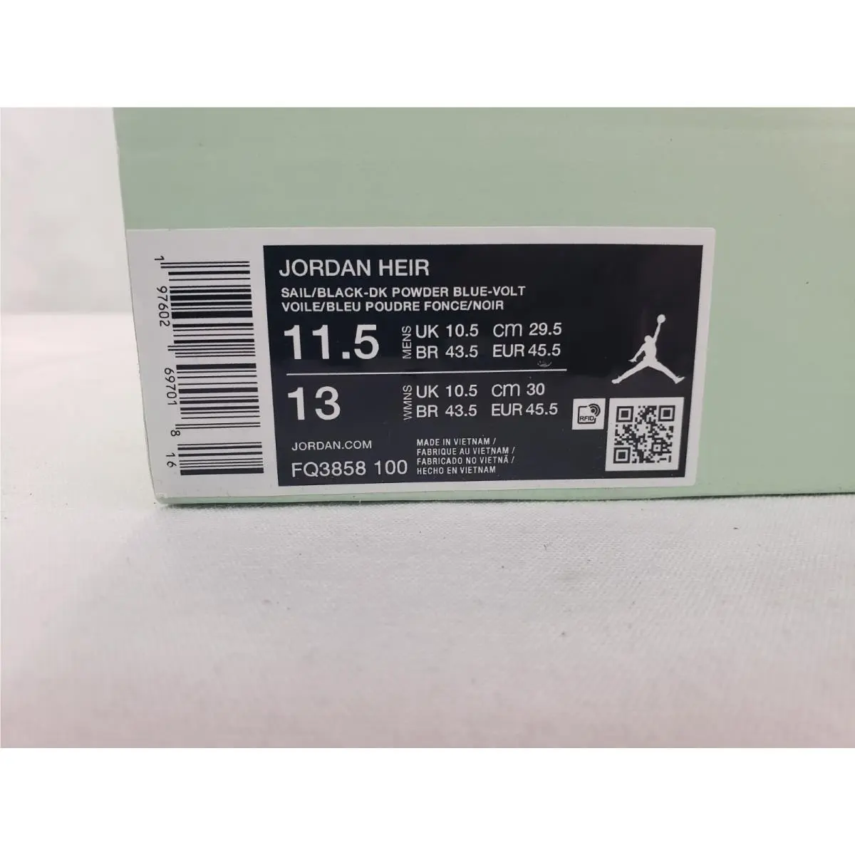 Nike shoes - Jordan Heir - Heir - FQ3858-100 - Multicolor (UPC: 197602697018) 4