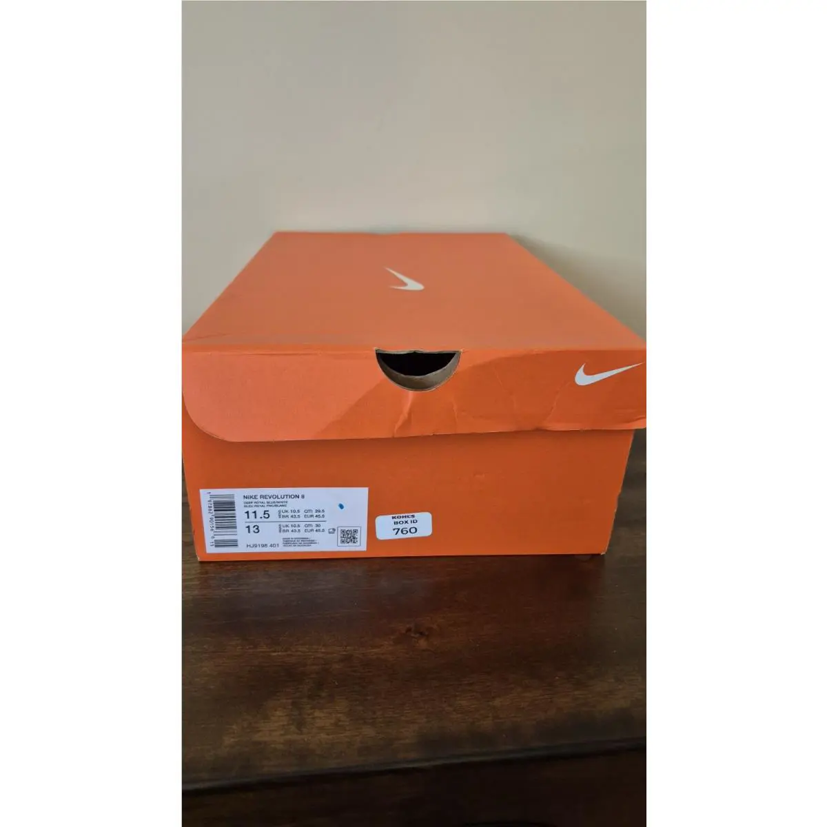 Nike shoes - Nike Revolution 8 - Revolution - HJ9198-401 - Blue (UPC: 197862904116) 12