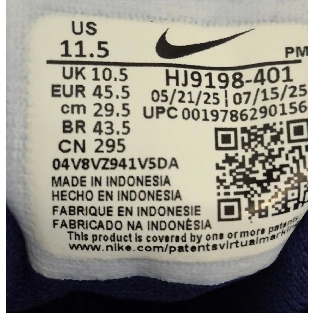 Nike shoes - Nike Revolution 8 - Revolution - HJ9198-401 - Blue (UPC: 197862904116) 13