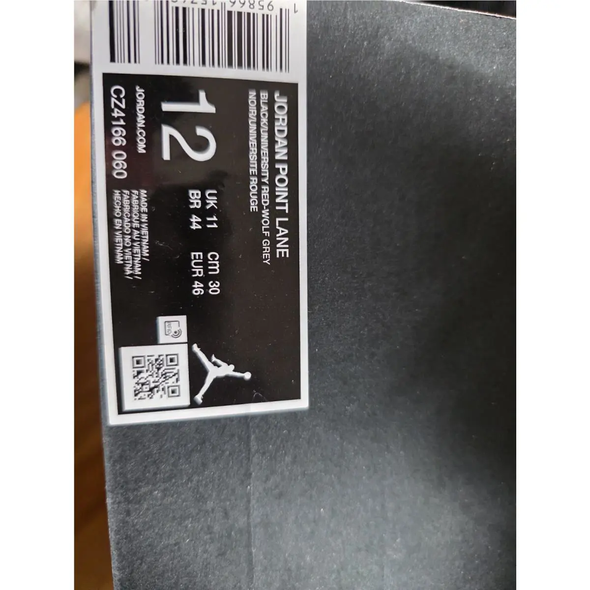 Nike shoes - Jordan Point Lane - Point Lane - CZ4166-060 - Black/Wolf Grey-White-University Red 9
