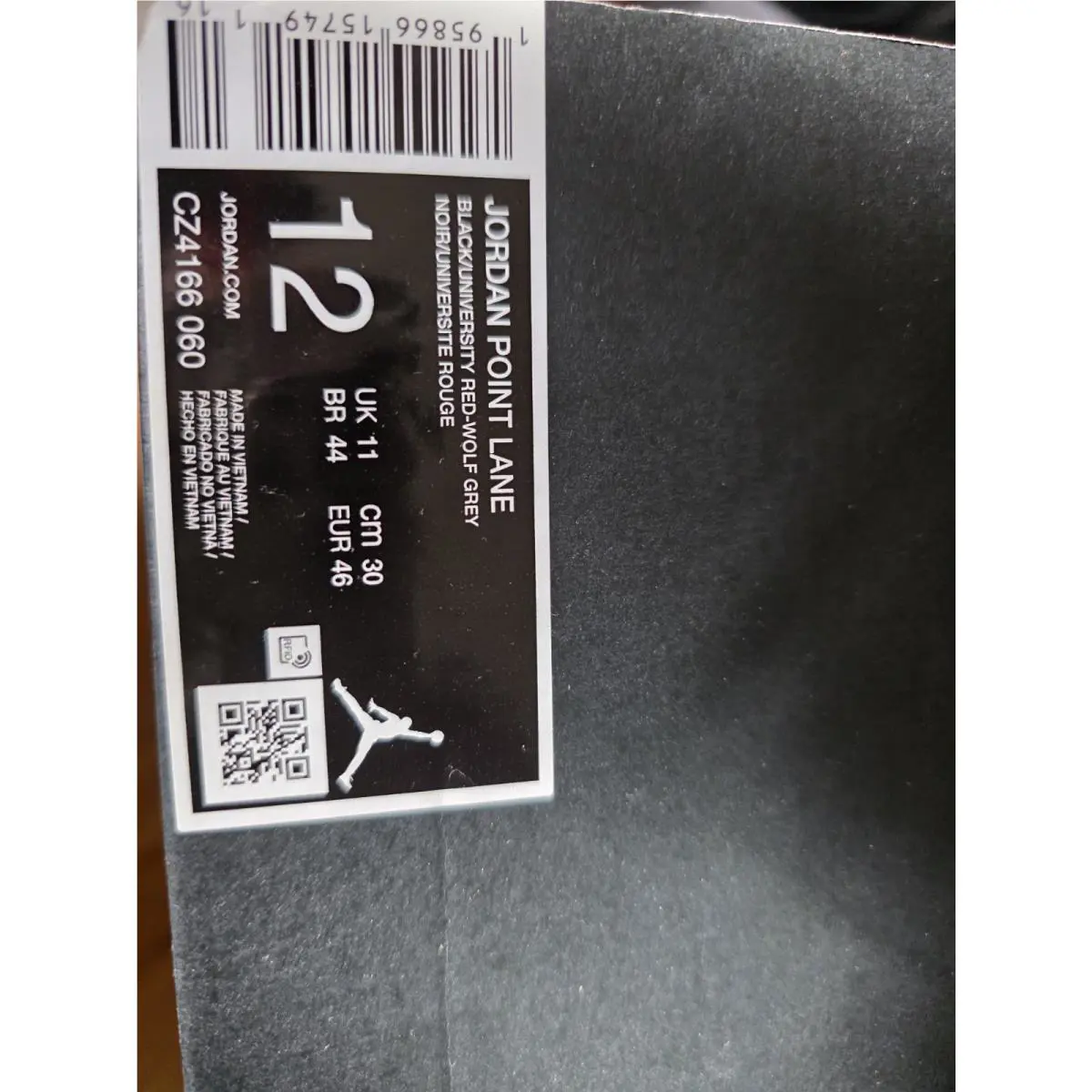 Nike shoes - Jordan Point Lane - Point Lane - CZ4166-060 - Black/Wolf Grey-White-University Red 10