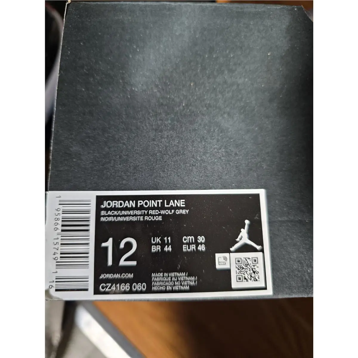 Nike shoes - Jordan Point Lane - Point Lane - CZ4166-060 - Black/Wolf Grey-White-University Red 11