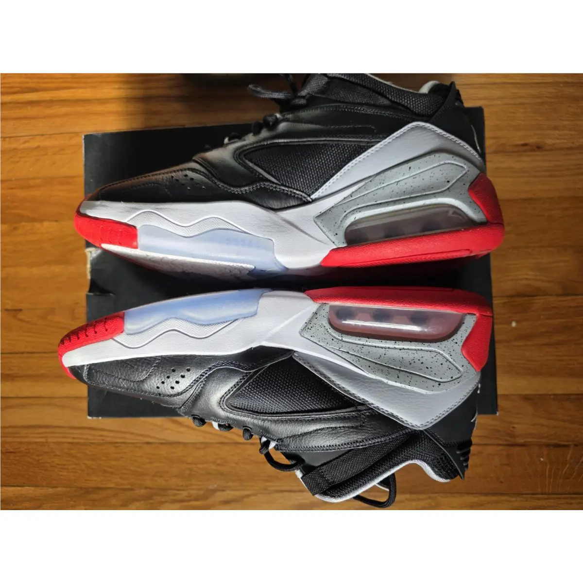 Nike shoes - Jordan Point Lane - Point Lane - CZ4166-060 - Black/Wolf Grey-White-University Red 4