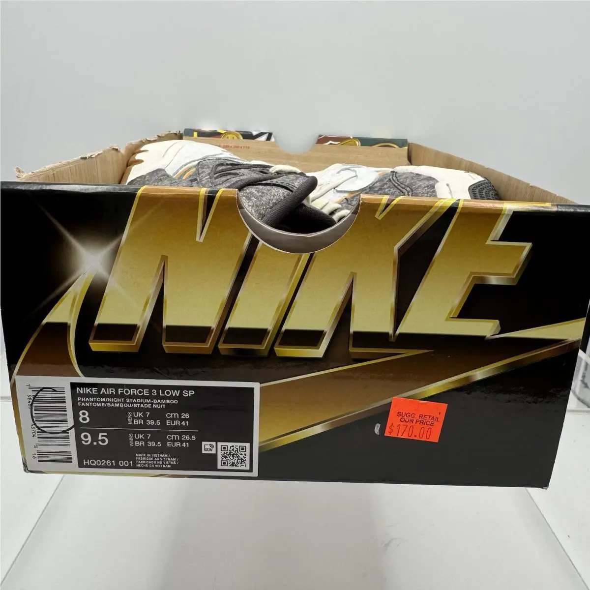Nike shoes - Nike Air Force 3 - Air Force - HQ0261-001 - White 7