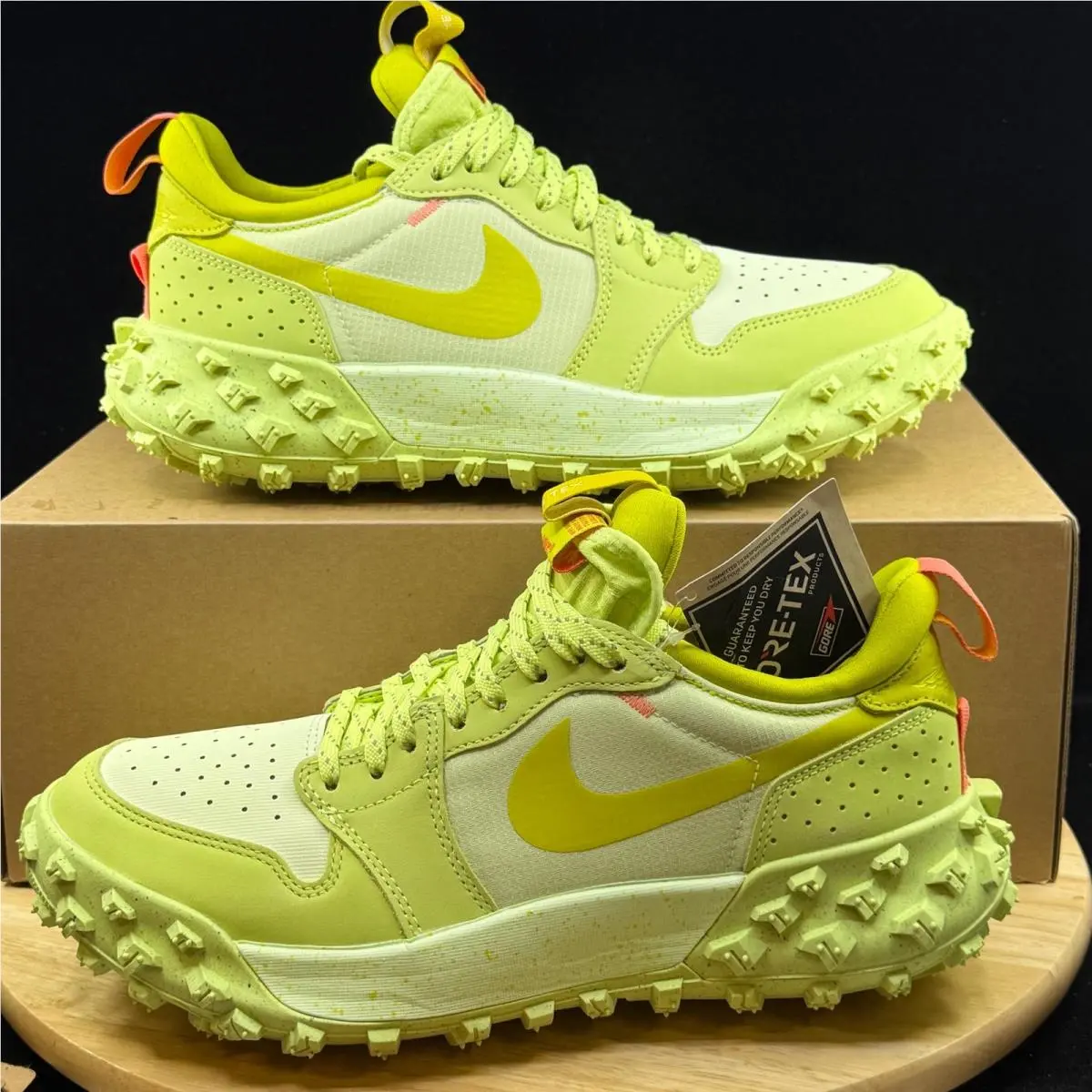 Nike Air Jordan 1 Element Low A/t Light Lemon Twist FV4227-700 Men`s Size 9.5