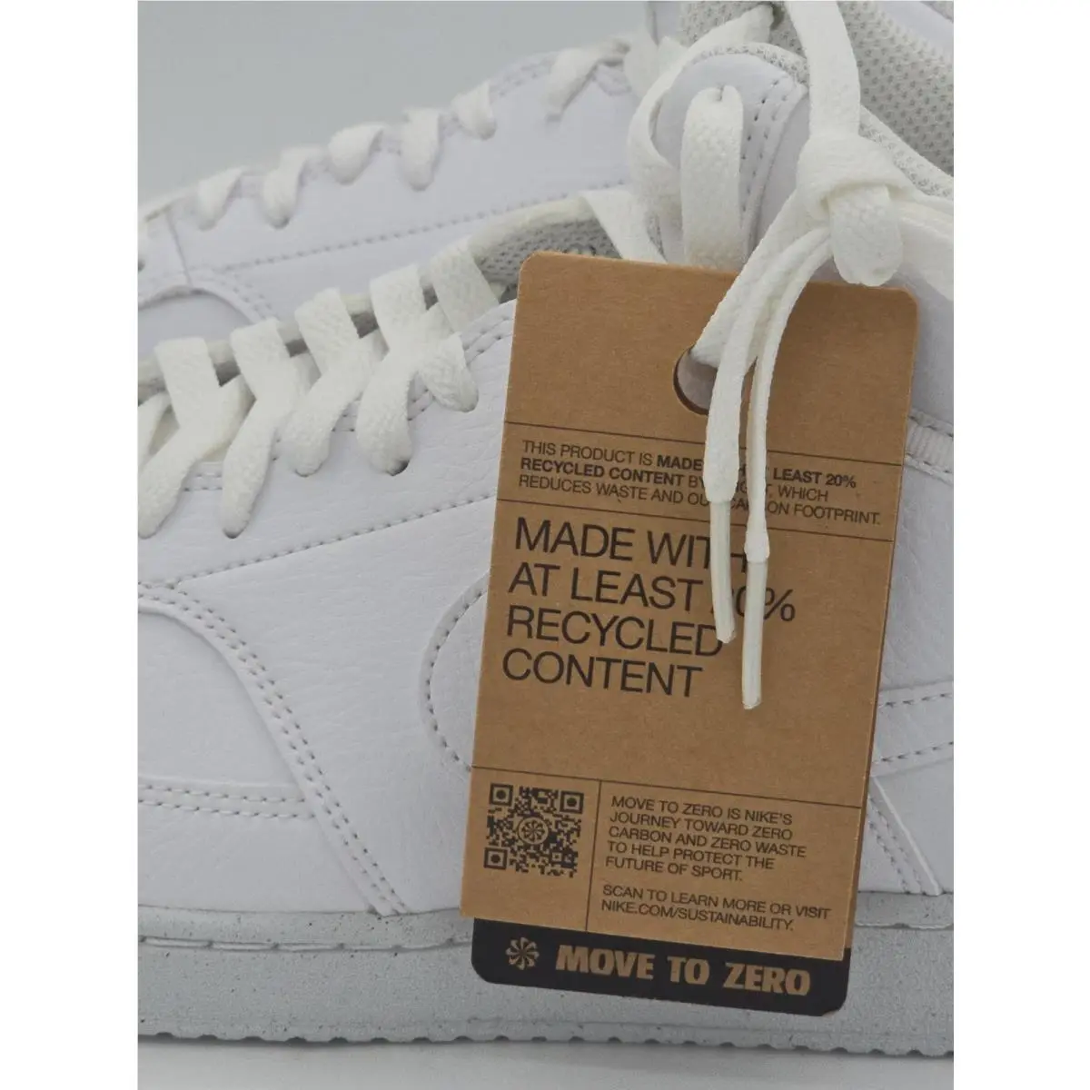 Nike shoes - Court Vision Mid NN - Court Vision Mid - DN3577 - White, Manufacturer: 100 9