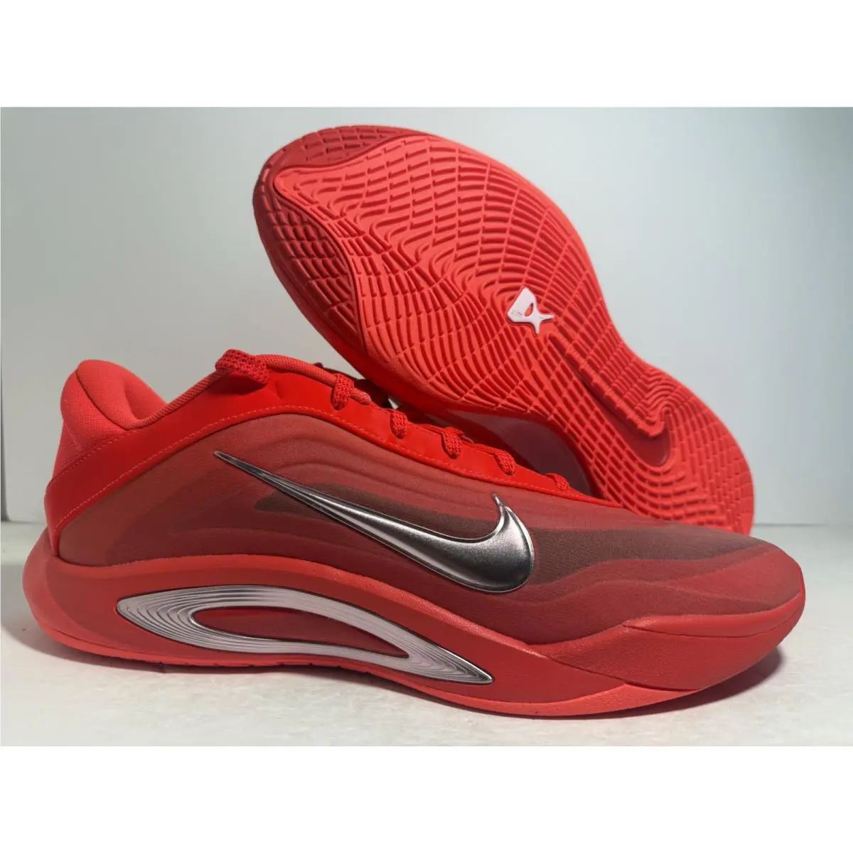 Women’s Size 13.5 - Nike A`one Red Royal Flame Aja Wilson FZ8605-602