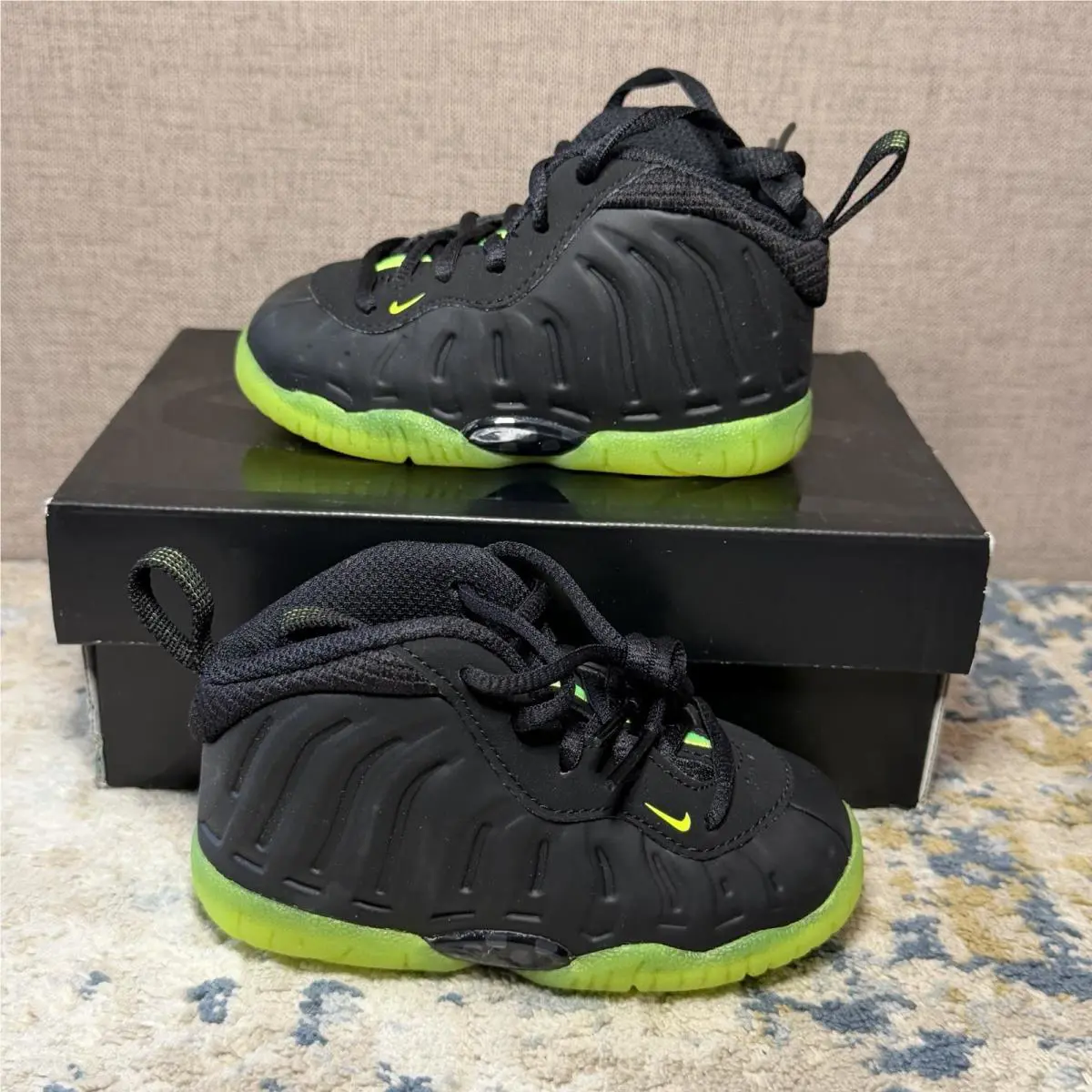 Nike shoes - Nike Little Posite - Little Posite - Black 1