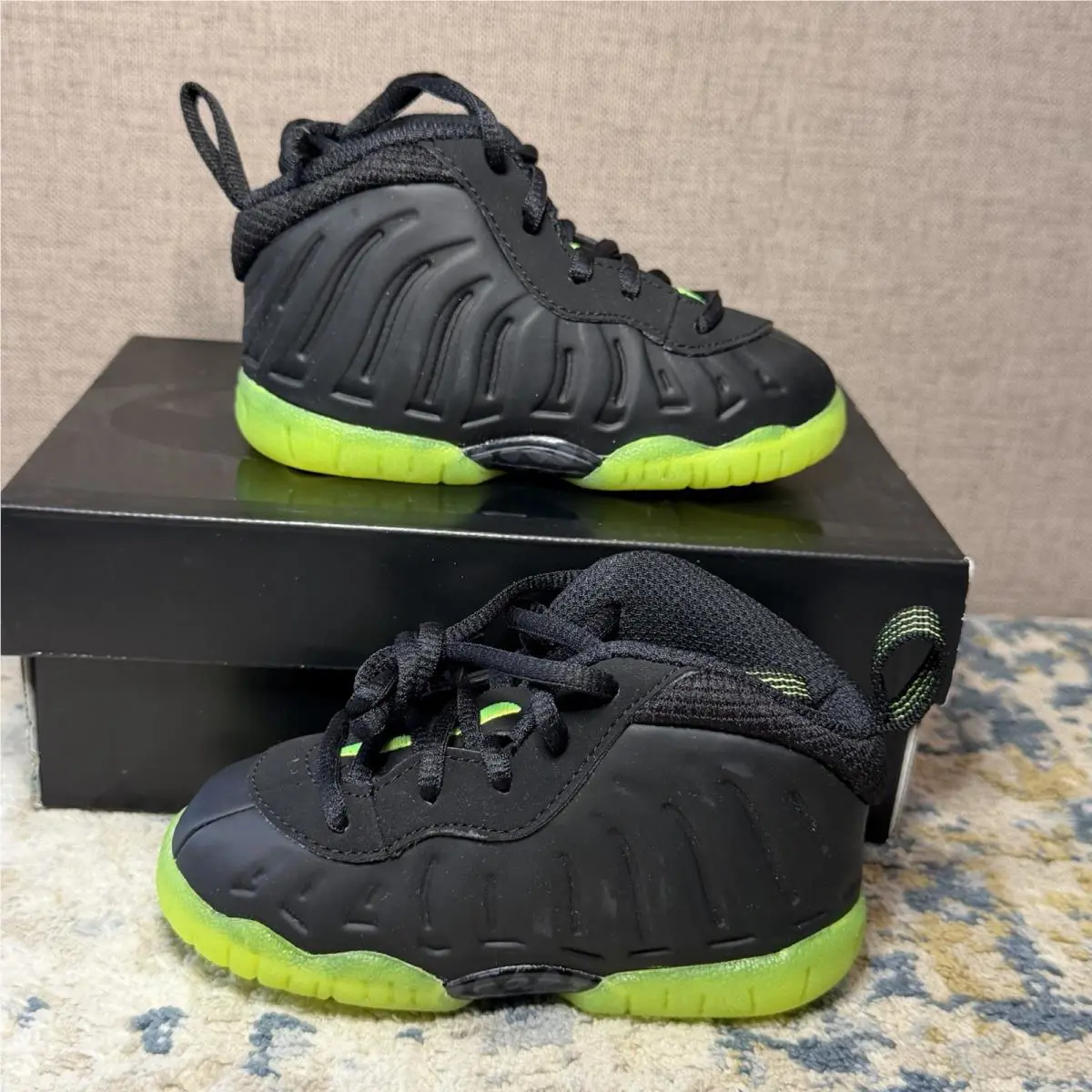 Nike shoes - Nike Little Posite - Little Posite - Black 2