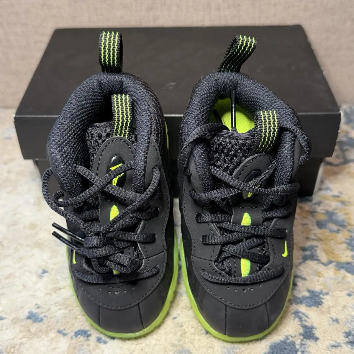 Nike shoes - Nike Little Posite - Little Posite - Black 7