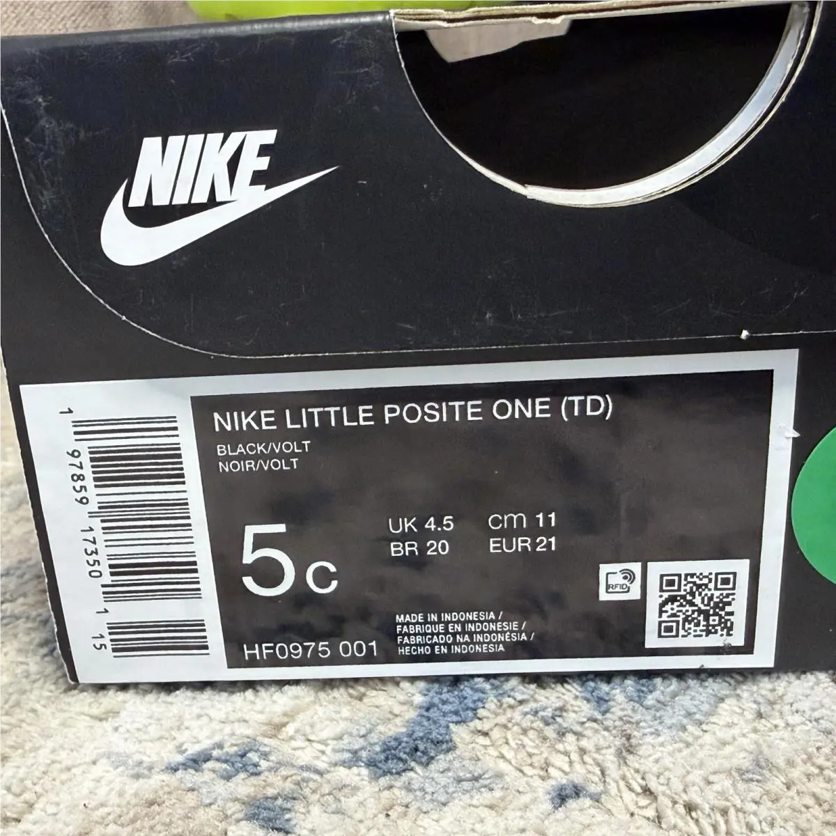 Nike shoes - Nike Little Posite - Little Posite - Black 10