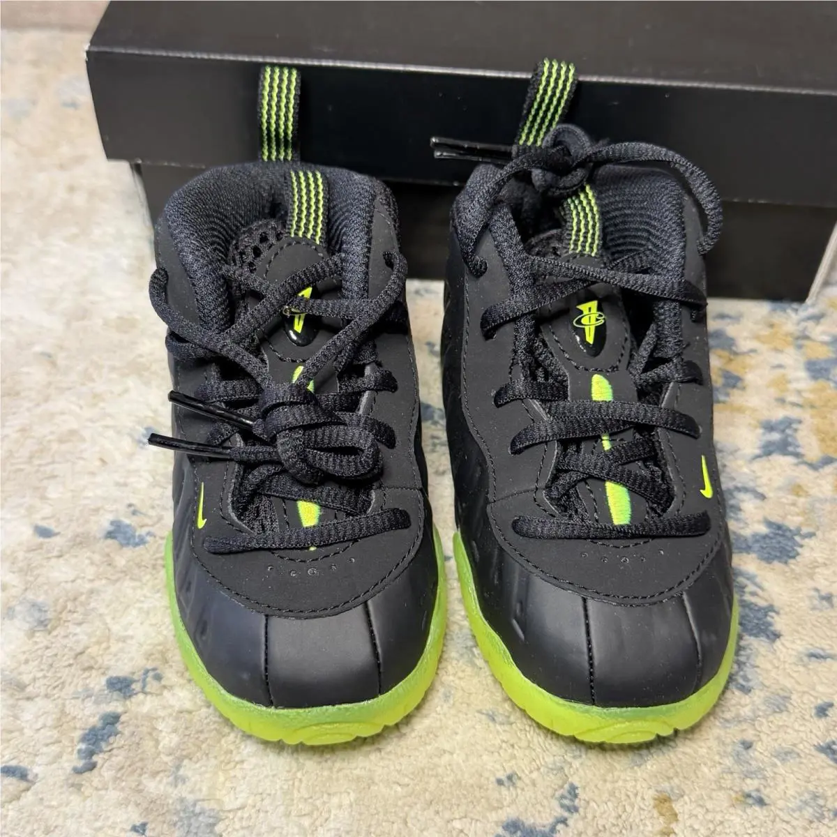 Nike shoes - Nike Little Posite - Little Posite - Black 3