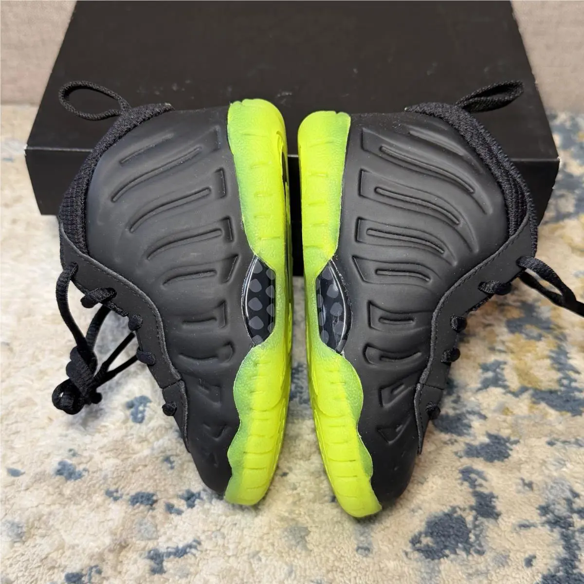 Nike shoes - Nike Little Posite - Little Posite - Black 4