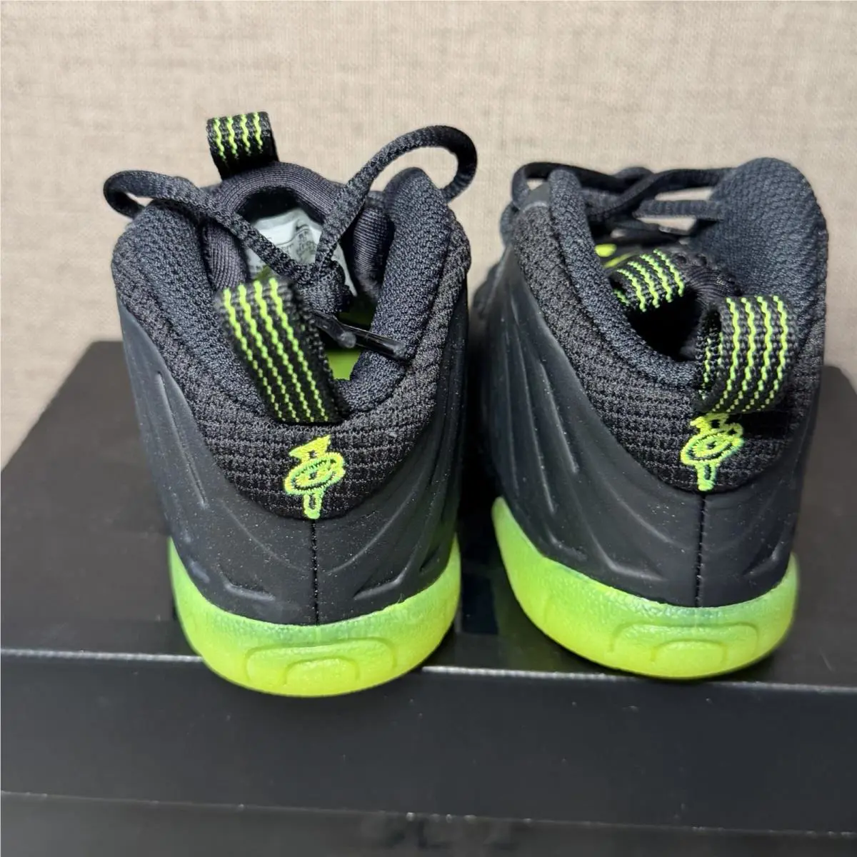 Nike shoes - Nike Little Posite - Little Posite - Black 6