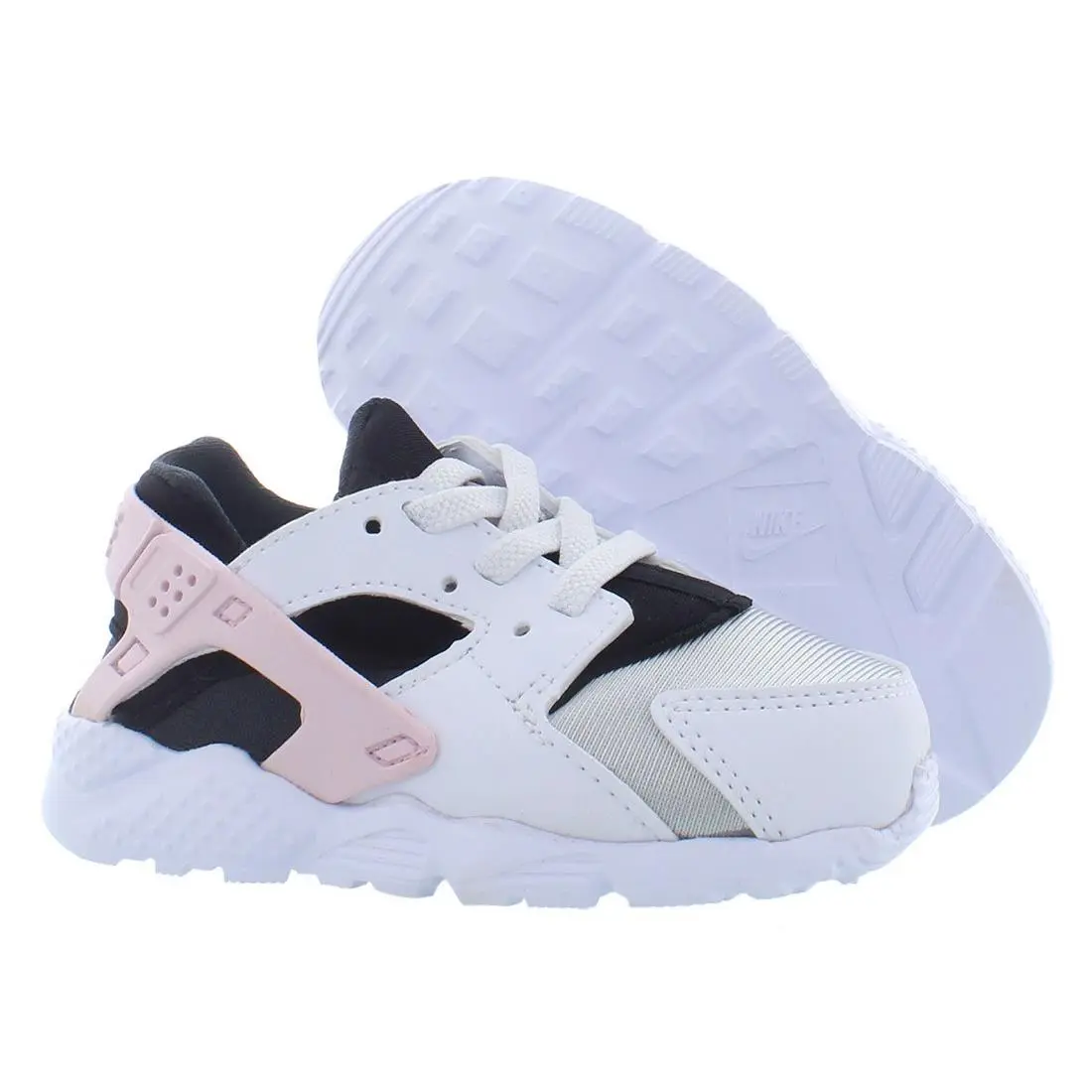 Nike Huarache Run Infant/toddler Shoes Size 4 Color: White/black/pink - White/Black/Pink, Main: White