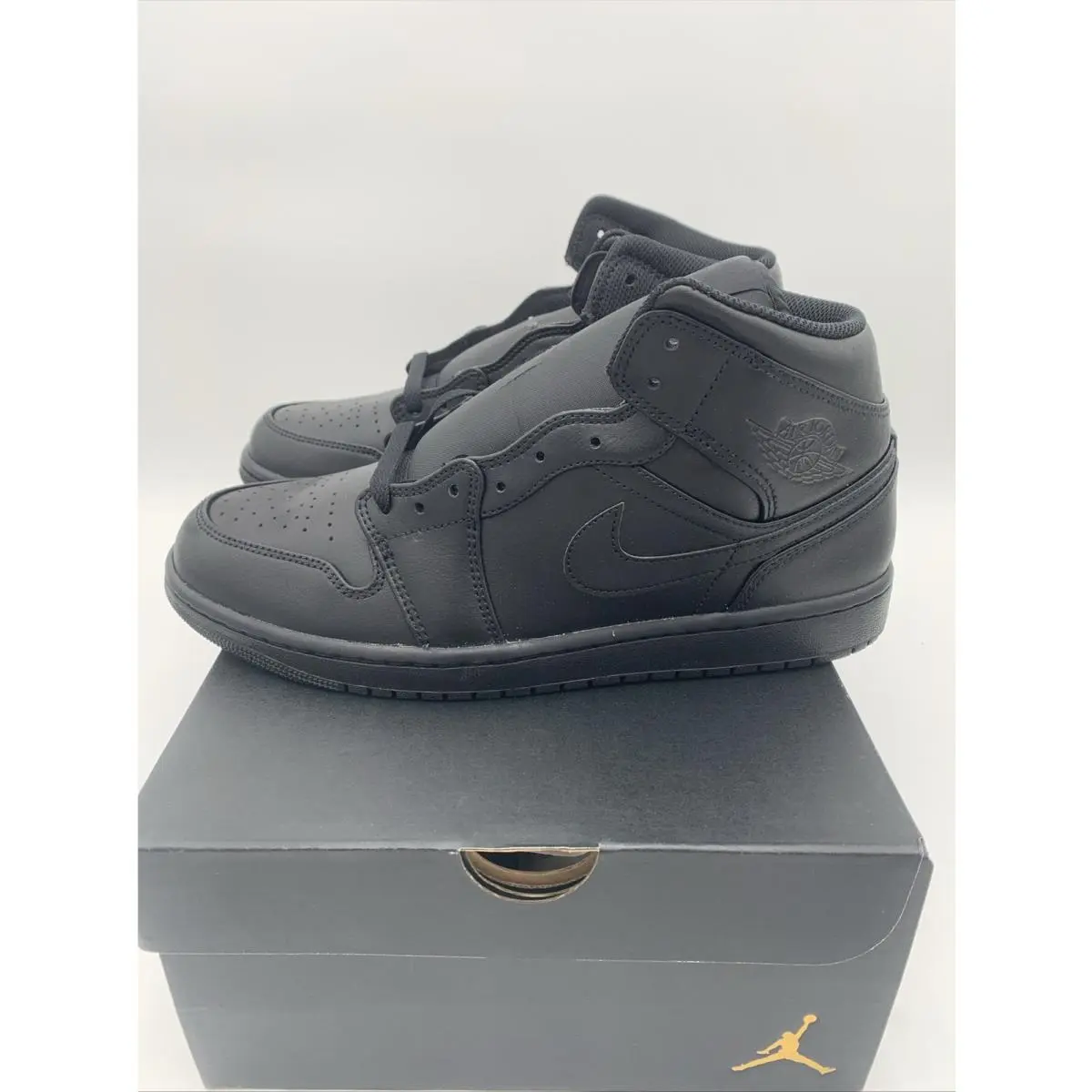 Nike shoes - Nike Air Jordan 1 - Air - 554724-093 - Black 3