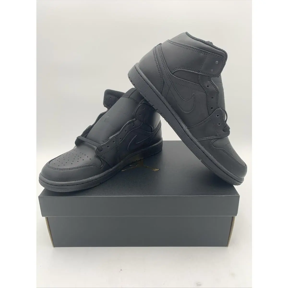 Nike shoes - Nike Air Jordan 1 - Air - 554724-093 - Black 6