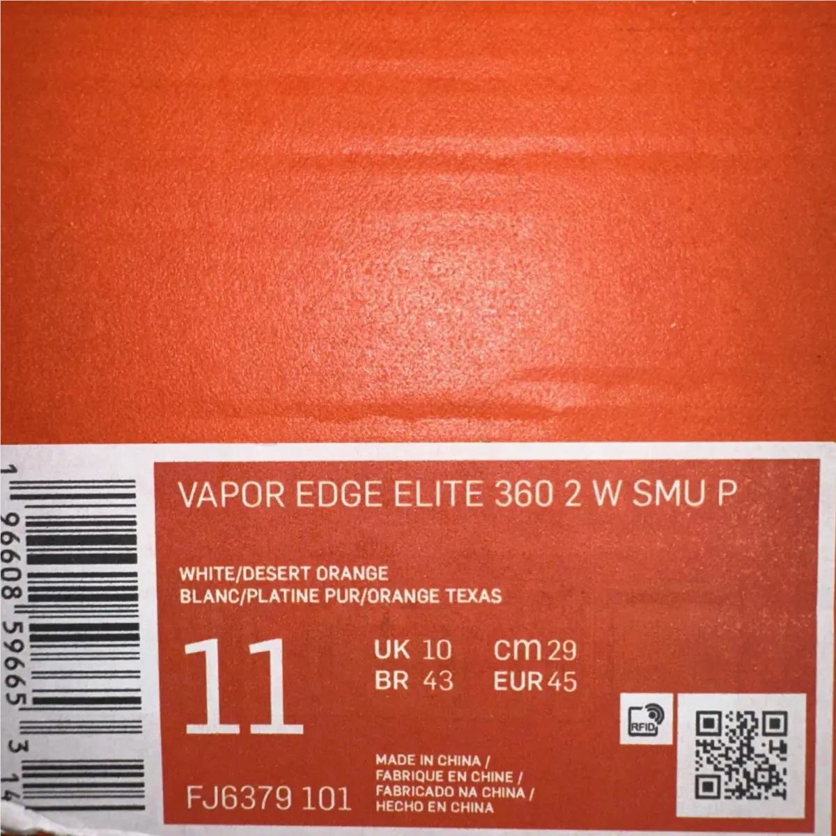 Nike shoes - Nike Vapor Edge Elite 360 2 - FJ6379 101 - White 4