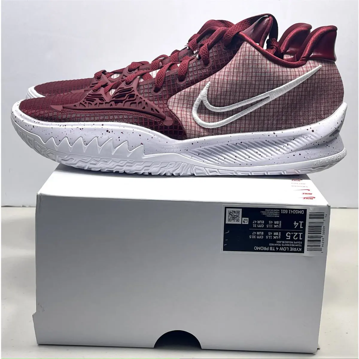 Nike Kyrie Low 4 TB `team Red` DM5041 601 Mens Size 12.5