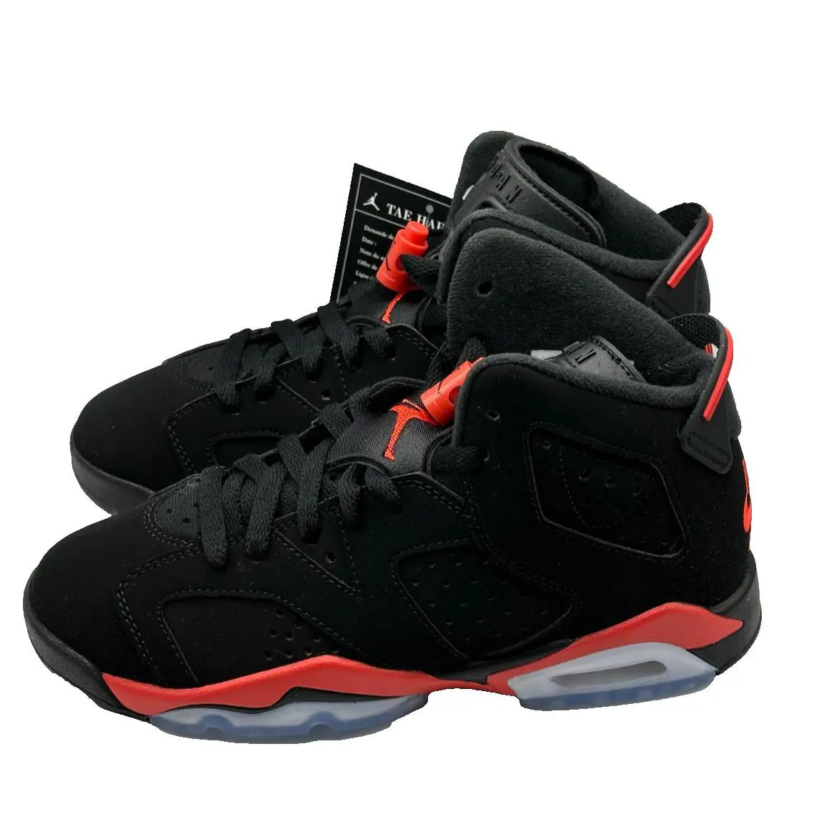 Nike shoes - Air Jordan 6 - Air - Black / LT Crimson 1
