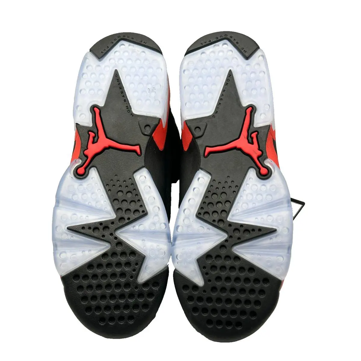 Nike shoes - Air Jordan 6 - Air - Black / LT Crimson 3