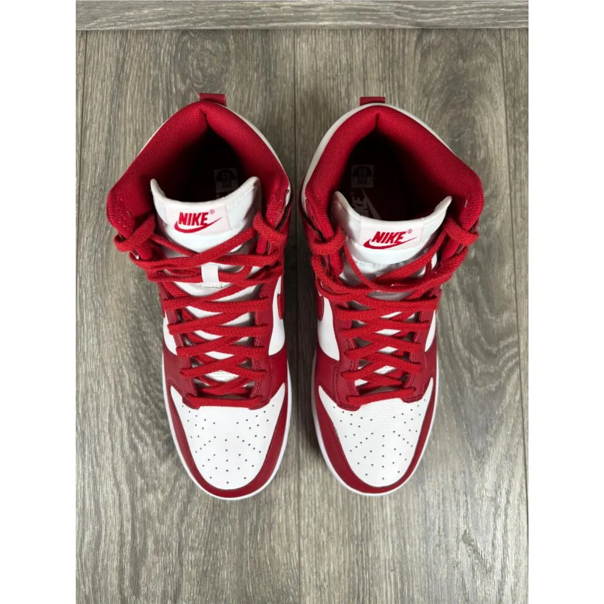 Nike shoes - Nike Dunk High - Dunk High - HF3143-101 - Red 2