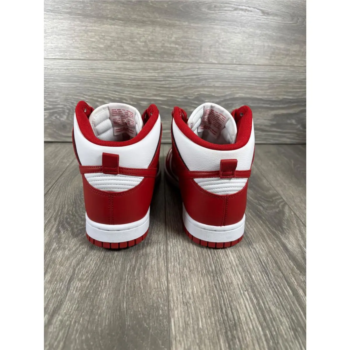 Nike shoes - Nike Dunk High - Dunk High - HF3143-101 - Red 3