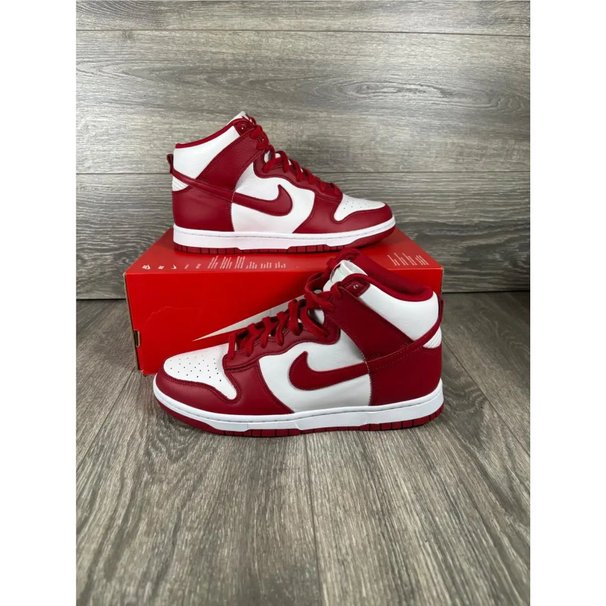 Nike shoes - Nike Dunk High - Dunk High - HF3143-101 - Red 7