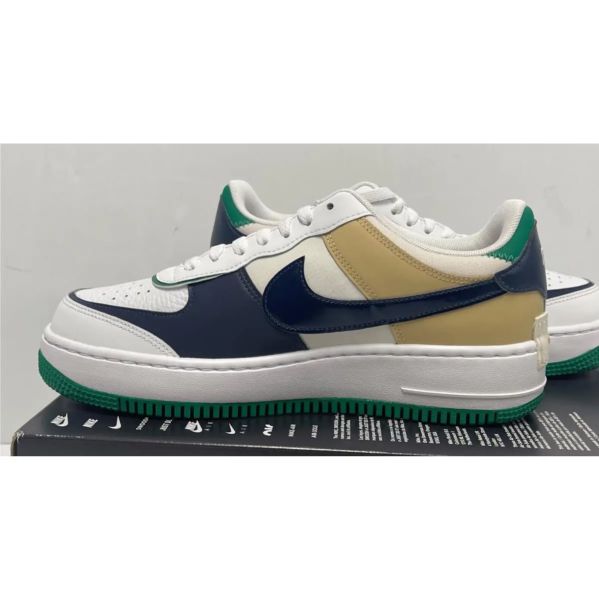 Nike shoes - Nike Air Force 1 Shadow - DZ1947 102 - White Midnight Navy (UPC: 196975562480) 4