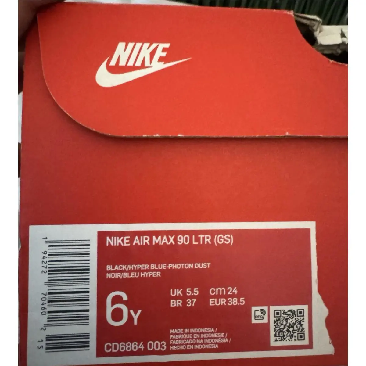 Nike shoes - Nike Air Max 90 - Air Max - CD6864 003 - Black 6