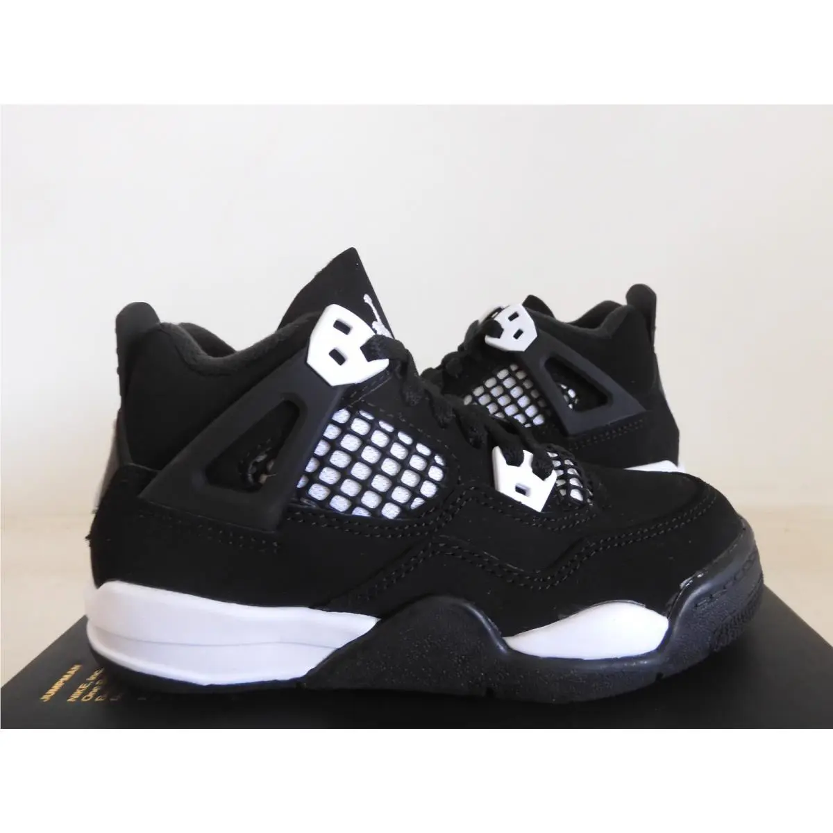 Nike shoes - Air Jordan 4 - Air - Black (UPC: 197599876151) 0