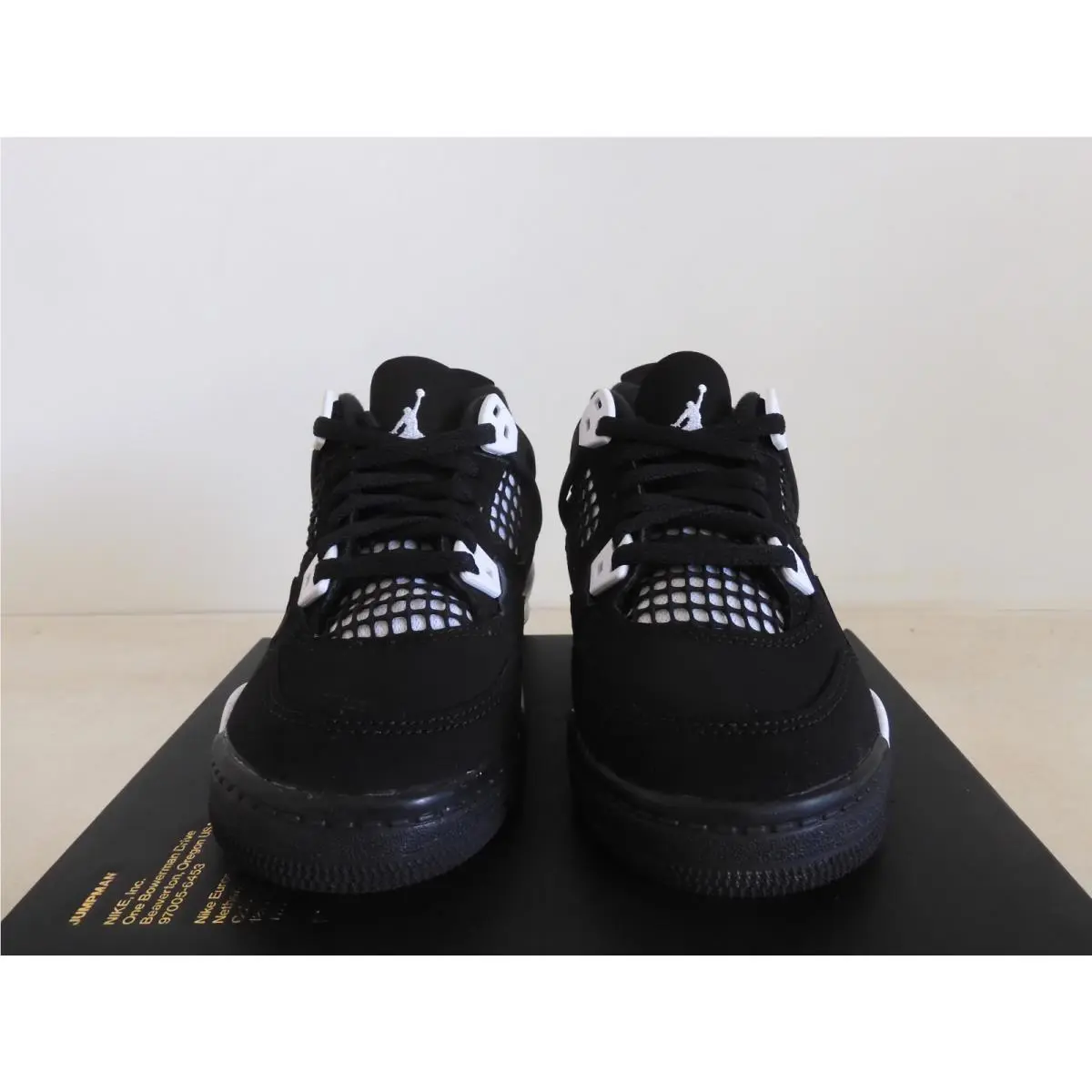 Nike shoes - Air Jordan 4 - Air - Black (UPC: 197599876151) 2