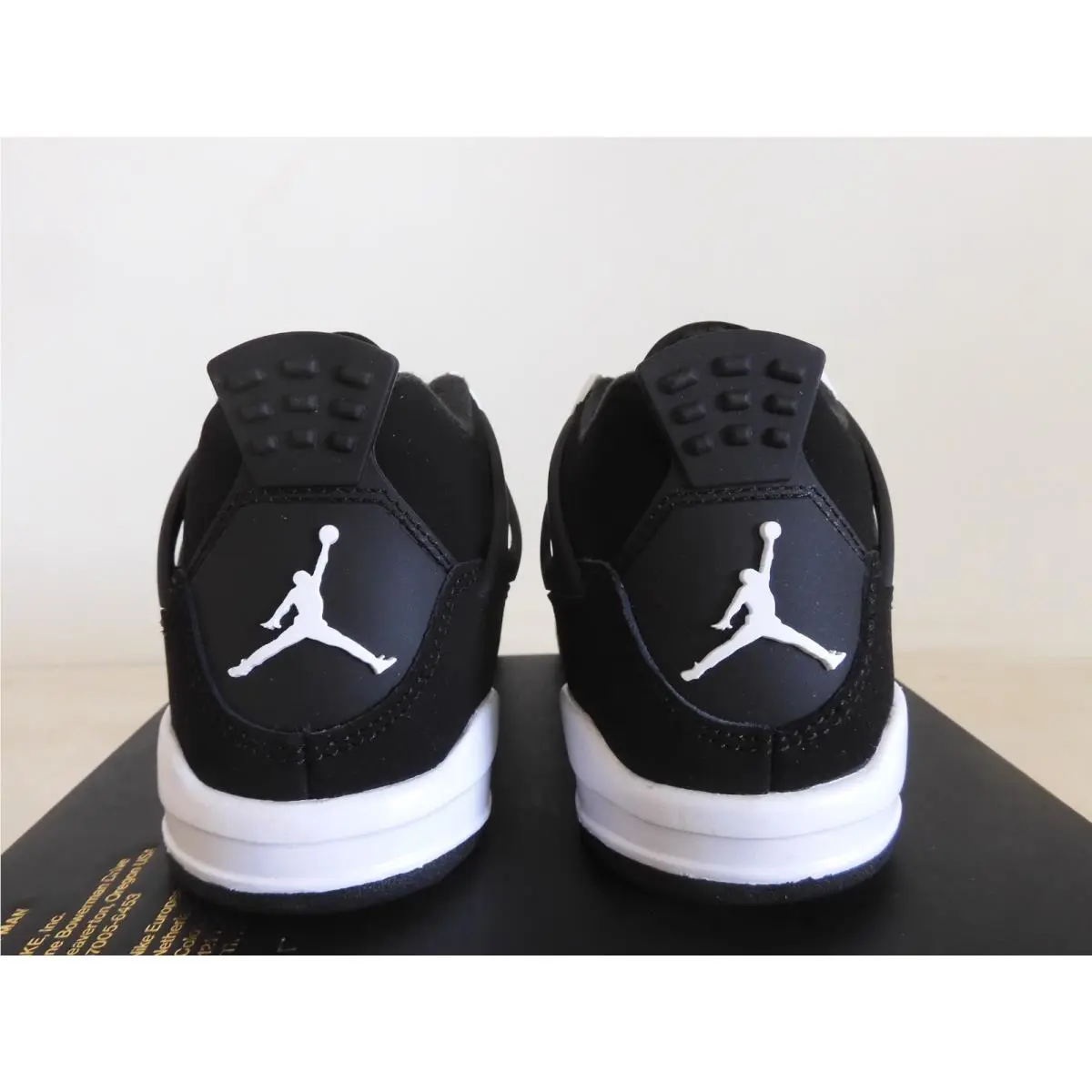 Nike shoes - Air Jordan 4 - Air - Black (UPC: 197599876151) 3