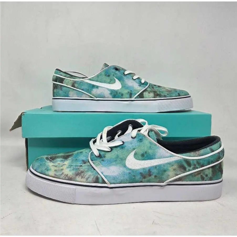 10.5 Nike SB Zoom Stefan Janoski PR QS Tie Dye Turbo Green Skate Shoes