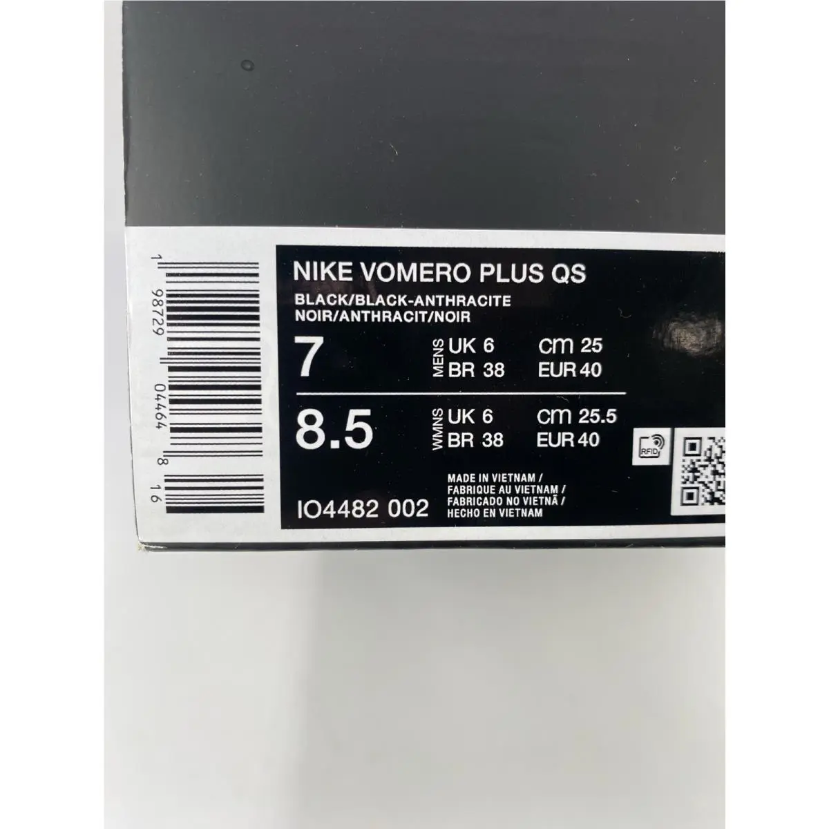 Nike shoes - Nike Vomero Plus - Vomero Plus - IO4482 002 - Black/Anthracite (UPC: 198729044648) 7