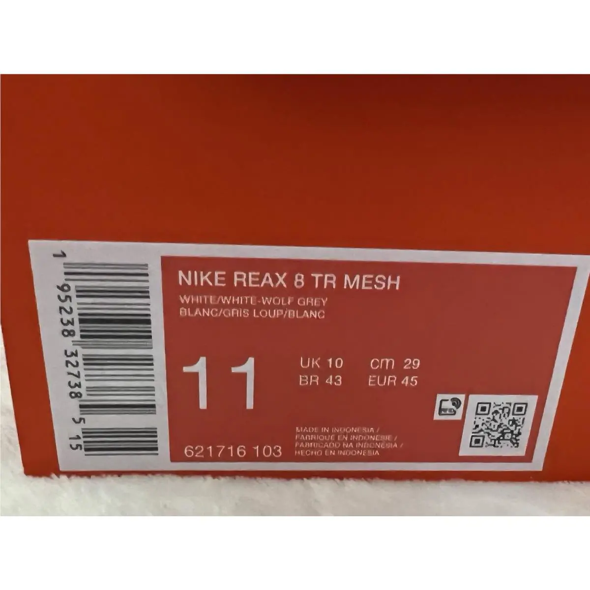 Nike shoes - Nike Reax 8 - Reax - White 9