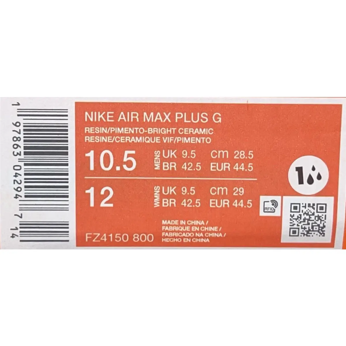Nike shoes - Nike Air Max Plus - Air Max Plus - FZ4150-800 - Orange 5