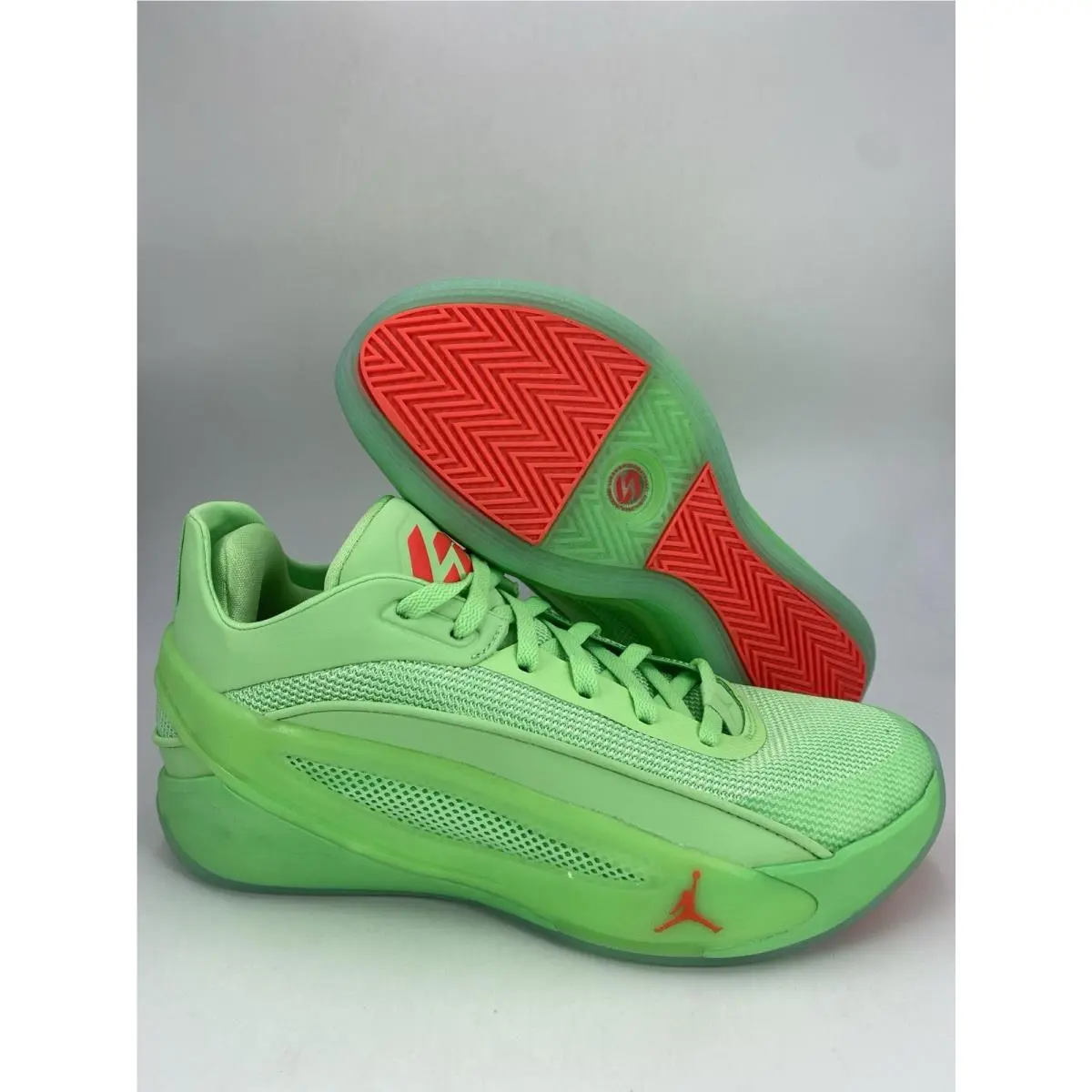 Nike Jordan Luka 5 Prem Illusion Green Infrared 23 IQ0630 301 Men`s Size 7