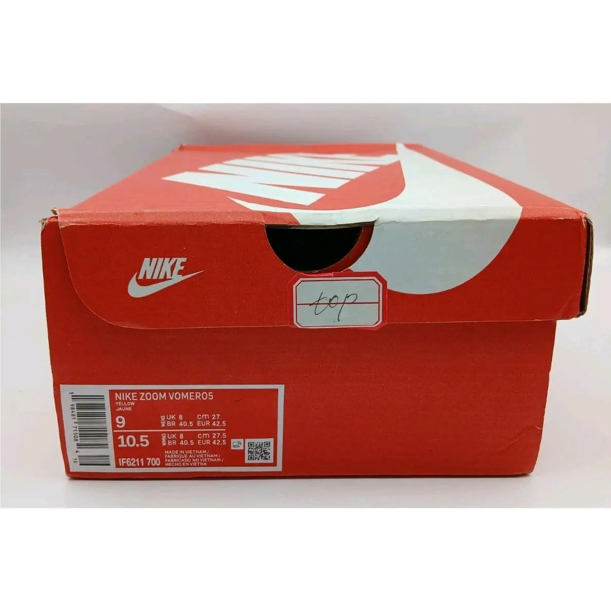 Nike shoes - Nike Air Zoom Vomero 5 - IF6211 700 - Yellow (UPC: 198481715084) 8