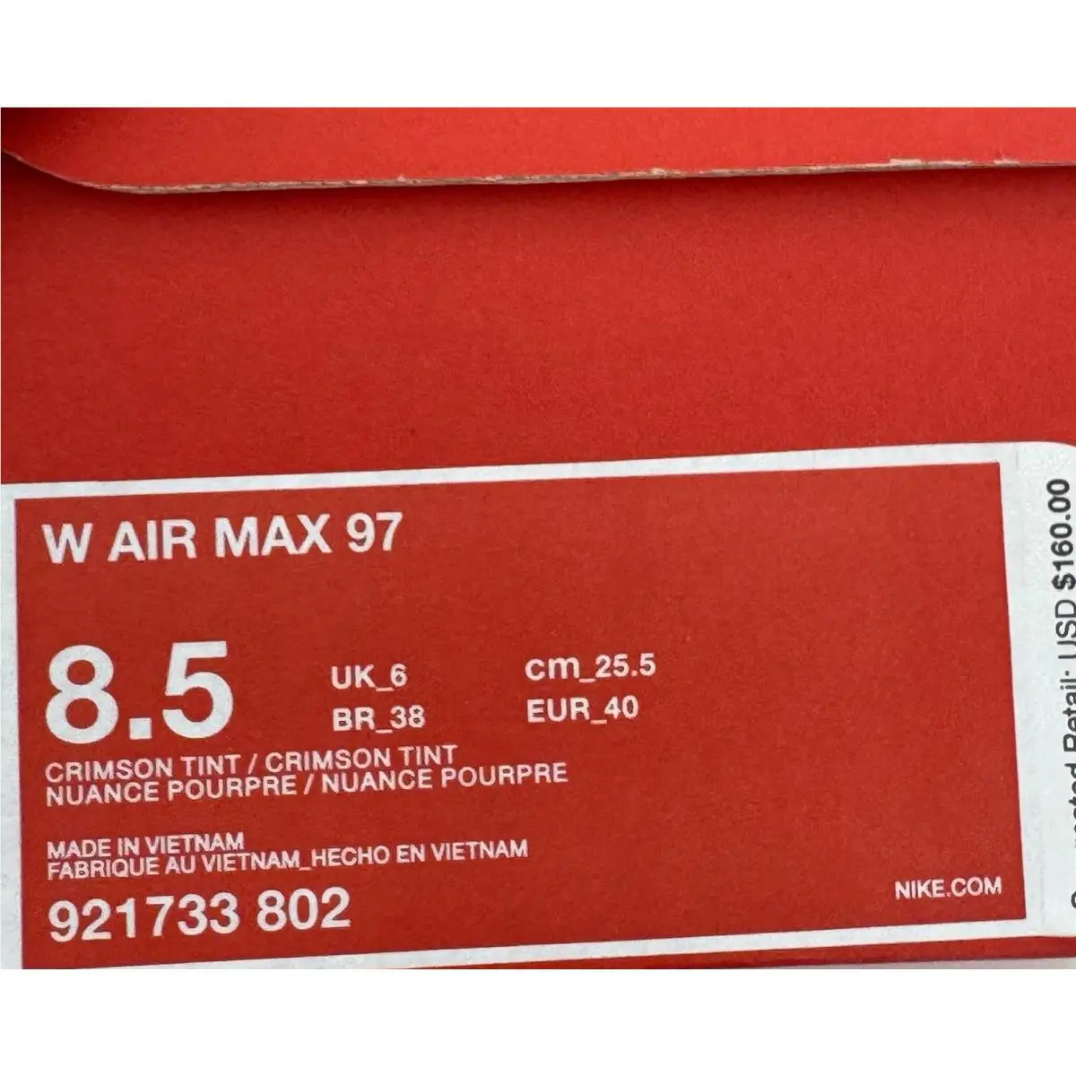 Nike shoes - Nike Air Max 97 - Air Max - 921733-802 - Pink 6
