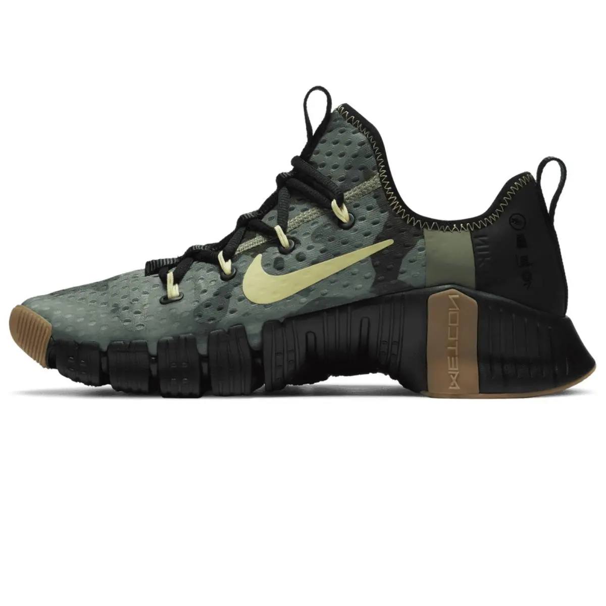 Nike shoes - Nike Free Metcon 3 - Free Metcon - CJ0861-032 - Black/Spiral Sage/Gum Medium Brown/Limelight (UPC: 194494908284) 3