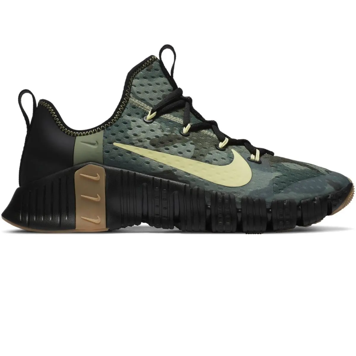 Nike shoes - Nike Free Metcon 3 - Free Metcon - CJ0861-032 - Black/Spiral Sage/Gum Medium Brown/Limelight (UPC: 194494908284) 5