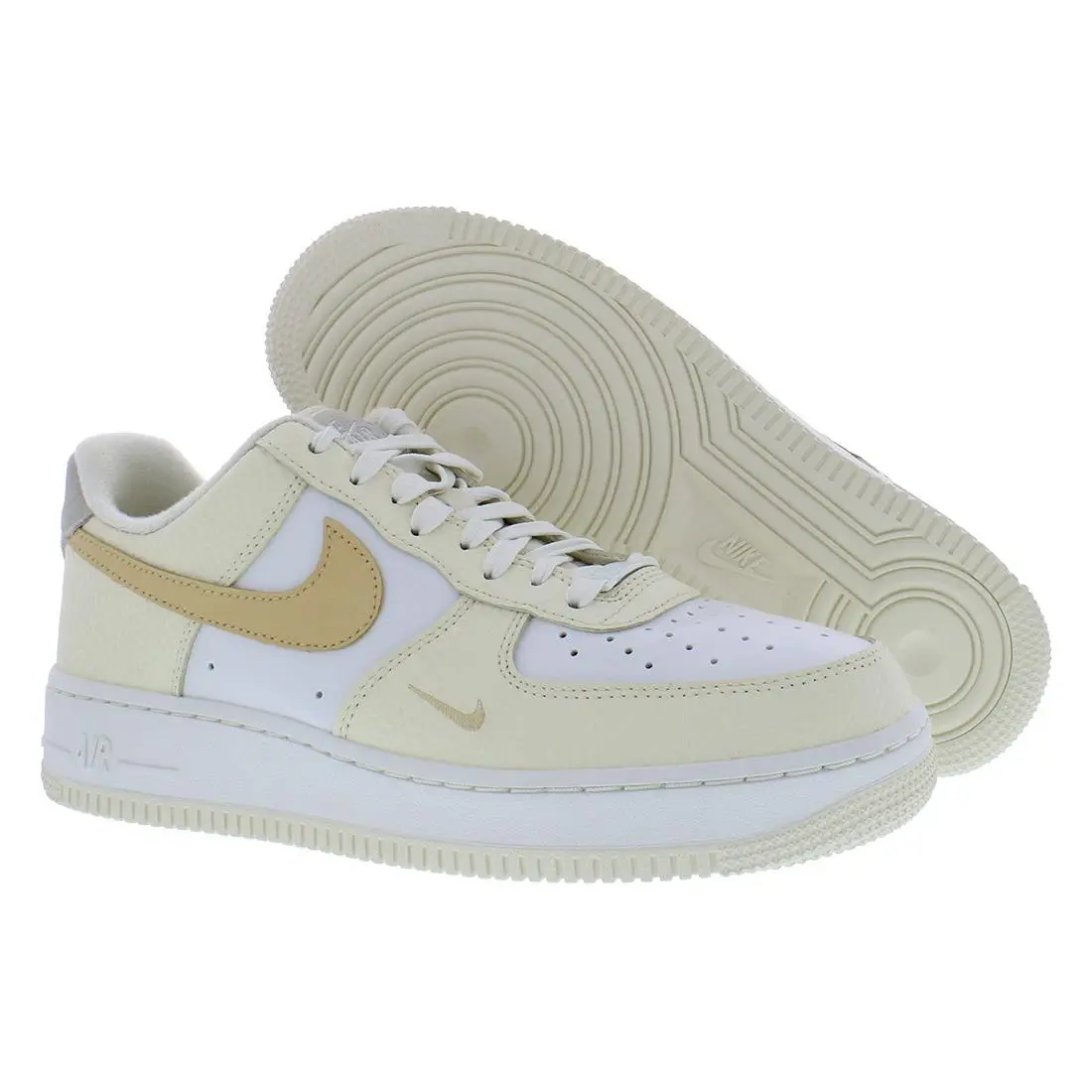 Nike Air Force 1 Low `07 Womens Shoes Size 5.5 Color: Coconut