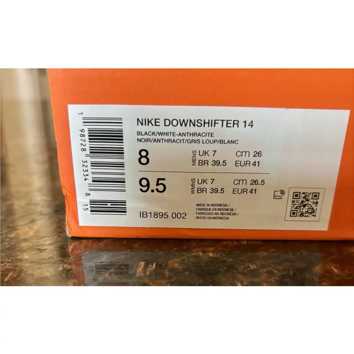 Nike shoes - Nike Downshifter 14 - Downshifter - IB1895-002 - Black 4